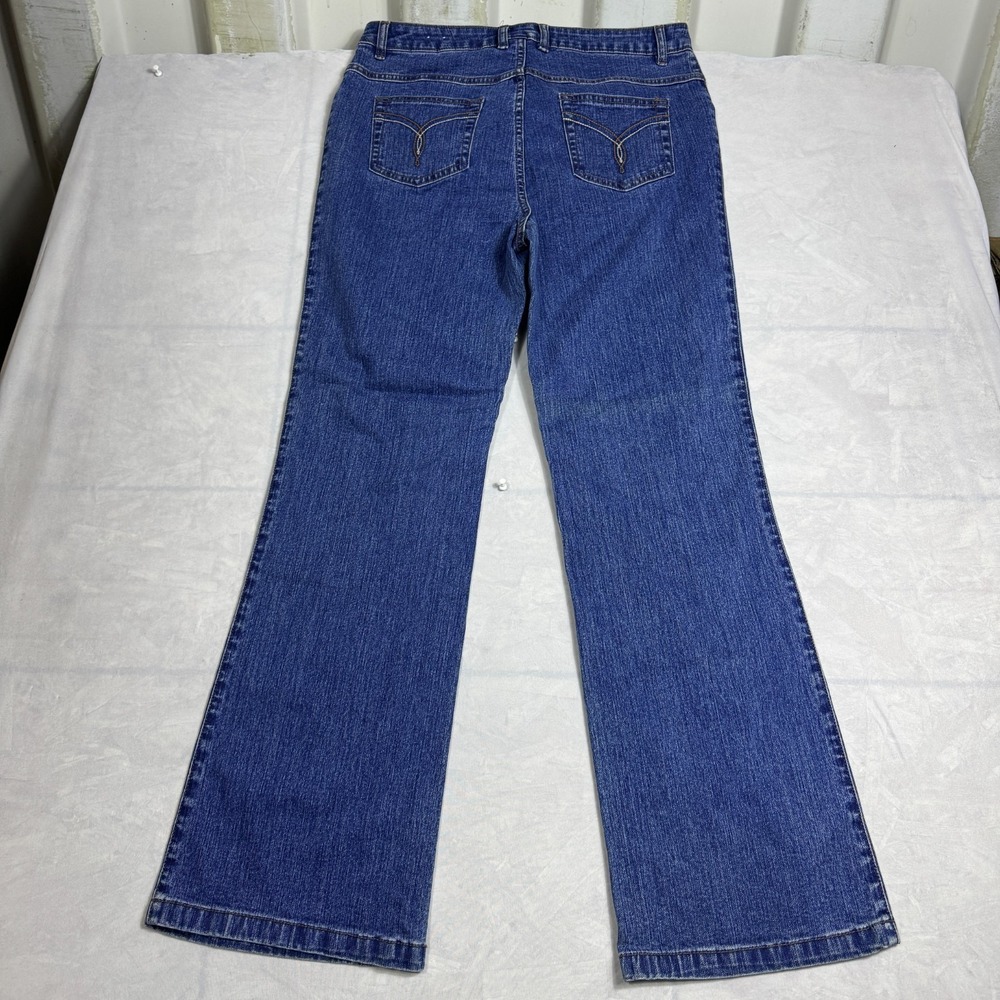 Westport Womens Bootcut‎ Jeans Blue Denim Five Pockets Western Wear Size 10 - Picture 2 of 16